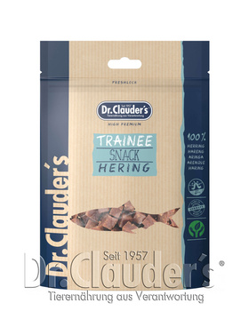 Dr.Clauder's TRAINEE SNACK HERING - Przysmaki treningowe dla psów ŚLEDŹ 80g