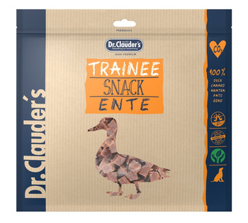 Dr.Clauder's TRAINEE SNACK ENTE - Przysmaki treningowe dla psów KACZKA 500g