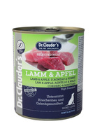 Dr.Clauder's Selected Meat LAMM & APFEL - Karma mokra dla psów JAGNIĘCINA & JABŁKA 800g