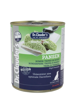 Dr.Clauder's Selected Meat PANSEN - Karma mokra dla psów ŻWACZE 800g