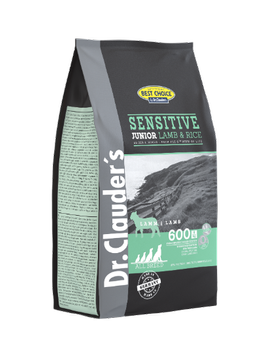 Dr.Clauder's Best Choice SENSITIVE JUNIOR LAMB & RICE - Karma sucha dla szczeniąt JAGNIĘCINA & RYŻ 12,5kg