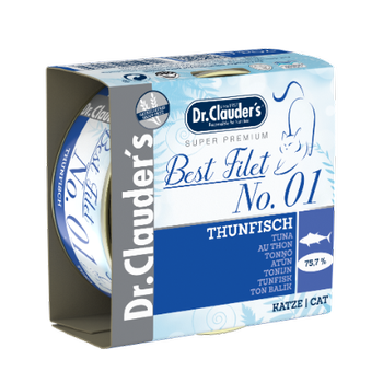 Dr.Clauder's Best Filet No 1 Thunfisch (Tuńczyk) 70g