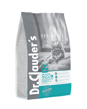 Dr.Clauder's High Premium CAT GRAINFREE - Karma sucha dla kotów BEZZBOŻOWA 4kg